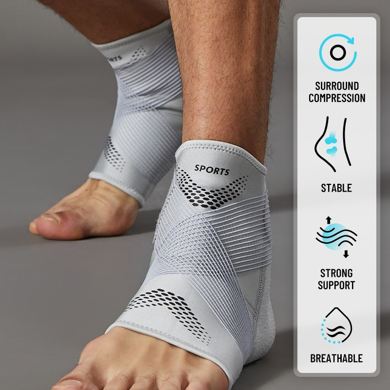 Ankle Brace Sock - 1 pièce Orthèse de cheville réglable