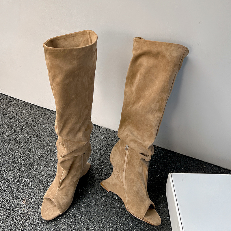 AIYKAZYSDL étrange talon compe - Boot Sock Slouchy avis et prix